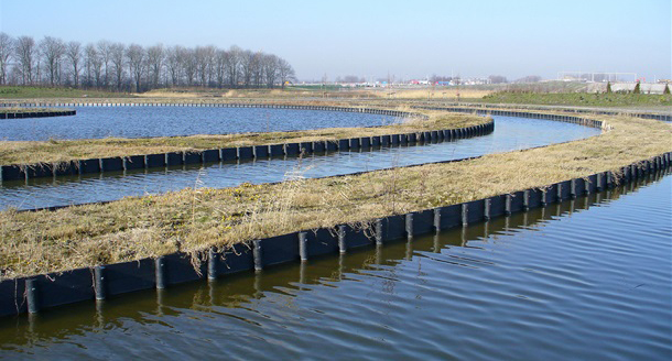 Recyclé palplanches en plastique