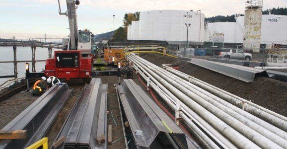 Palplanches en fibre de verre